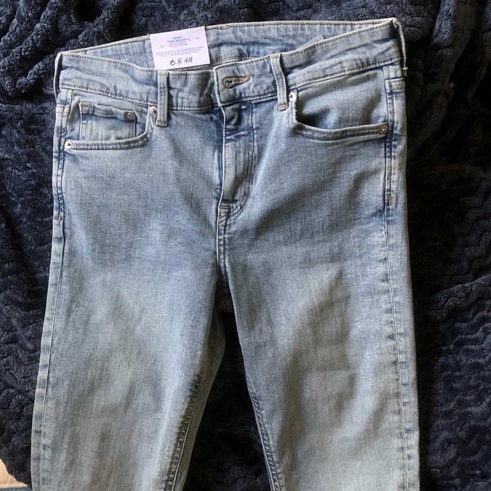 H&M High-Waisted Skinny Jeans (New With Tags)